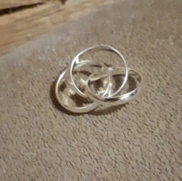 925 Silver plated Eternity Ring~NIB - Picture 7 of 8